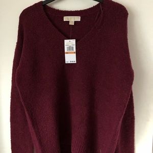 Michael Kors Burgandy Pullover